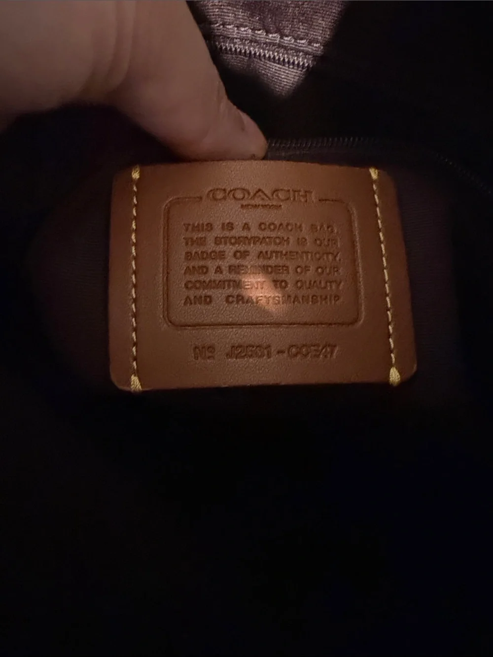 Coach Black Pebbled Leather Shoulder Bag